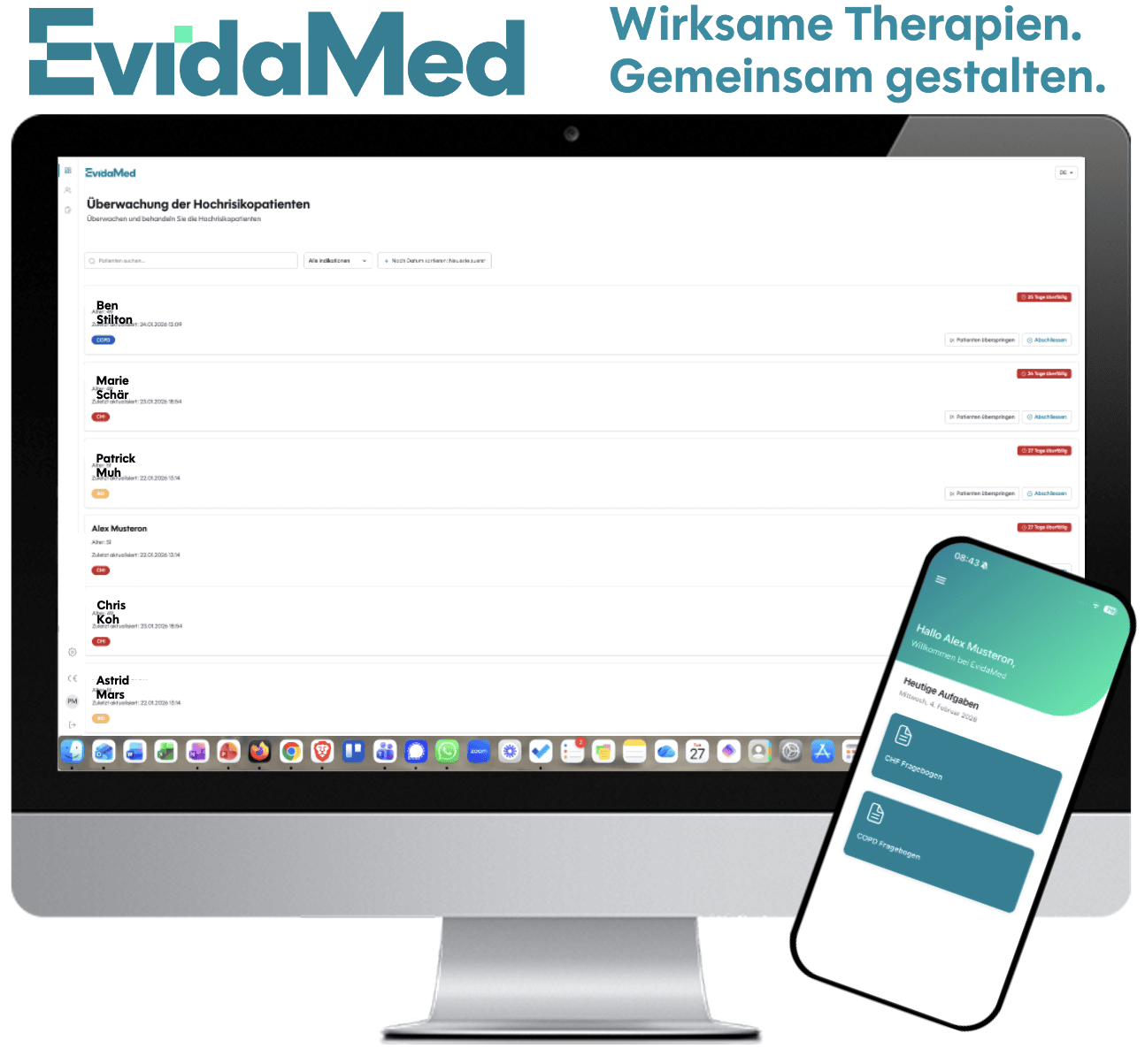 Aus Benecura public wird EvidaMed 